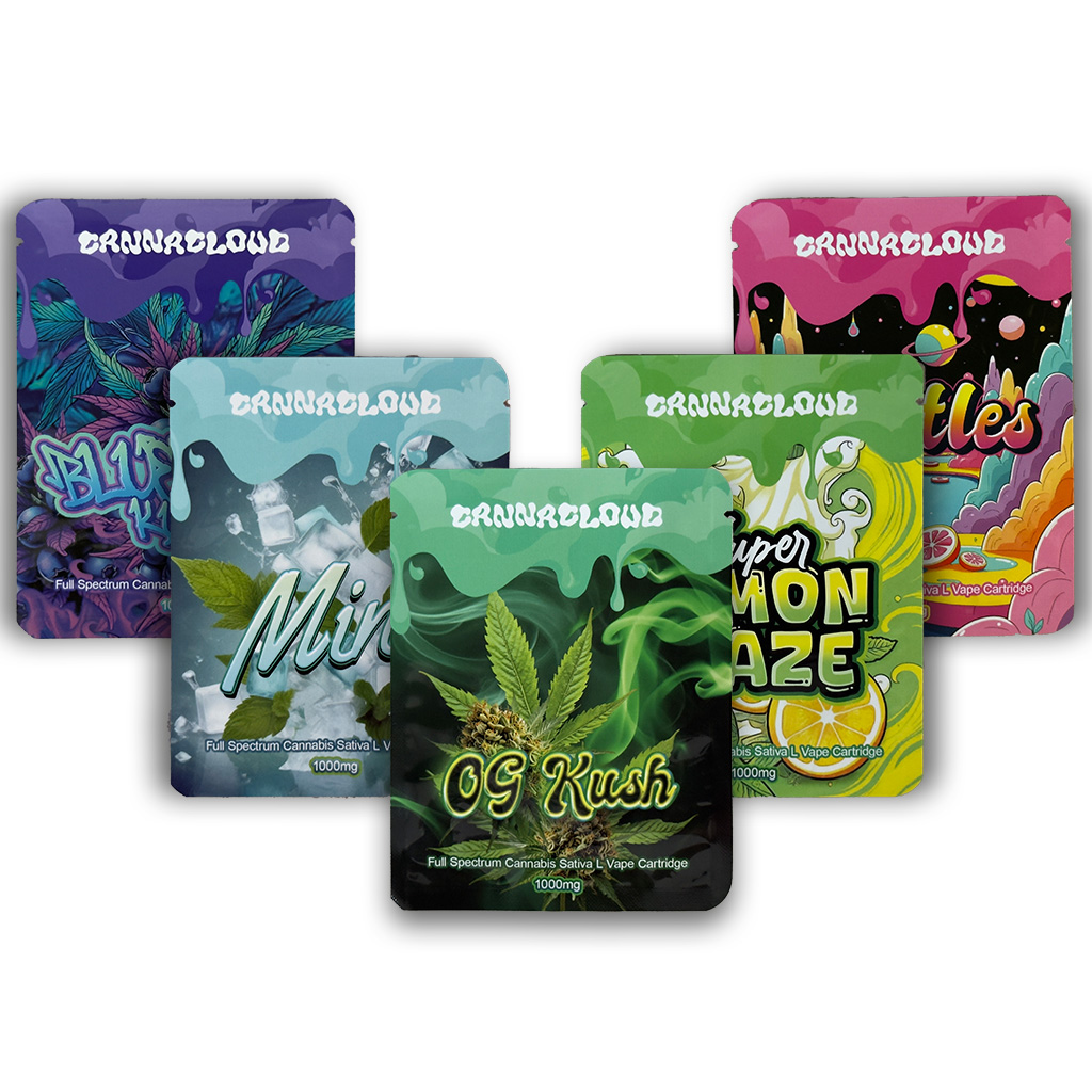 CannaCloud Cannabis Sativa L Vape Cartridge – 1000mg
